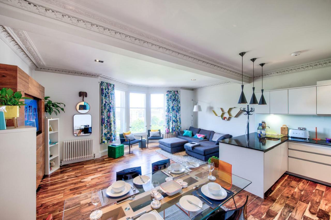 Apartament Modern Flat With Fantastic Views Edynburg Zewnętrze zdjęcie
