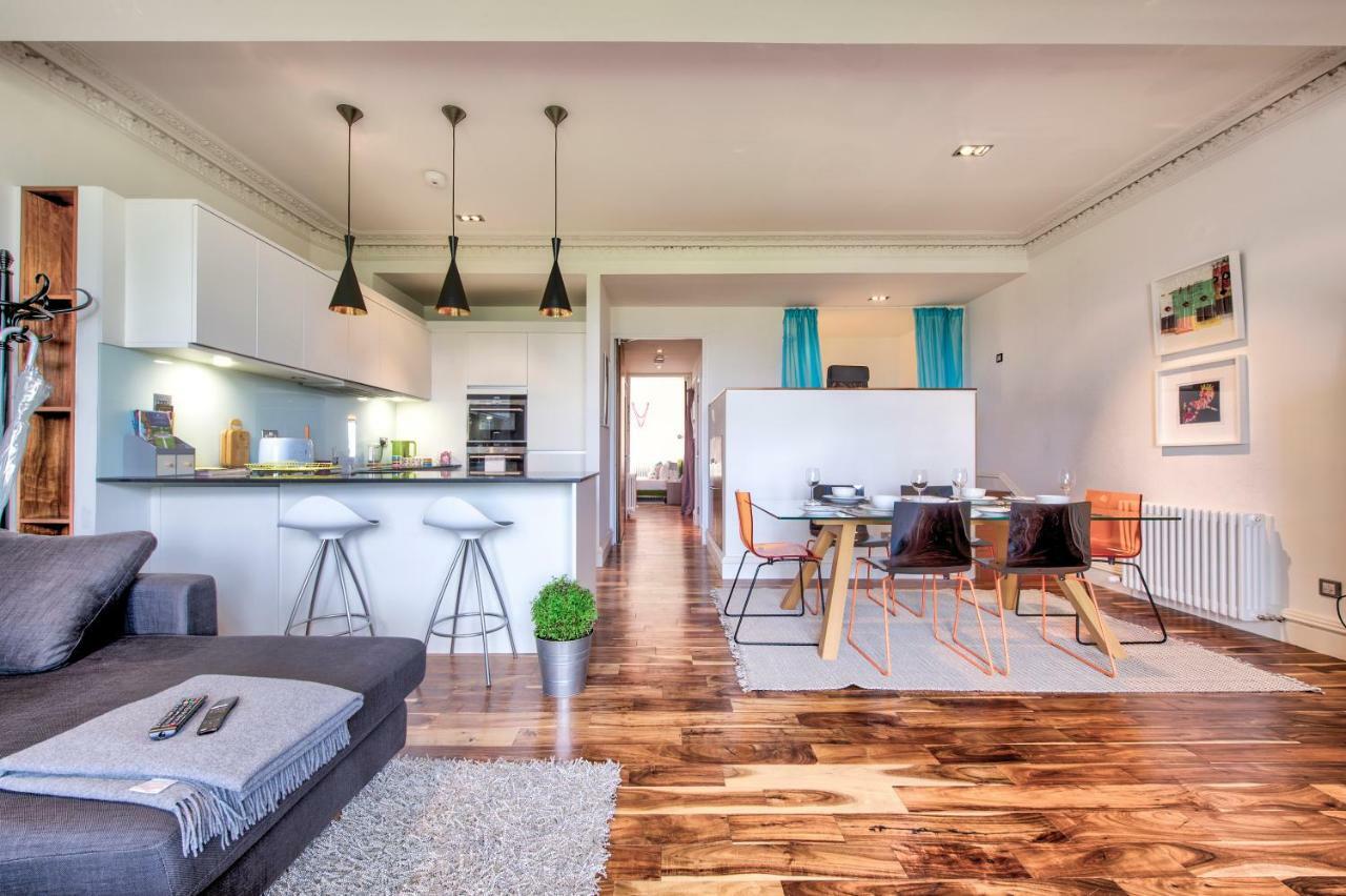 Apartament Modern Flat With Fantastic Views Edynburg Zewnętrze zdjęcie